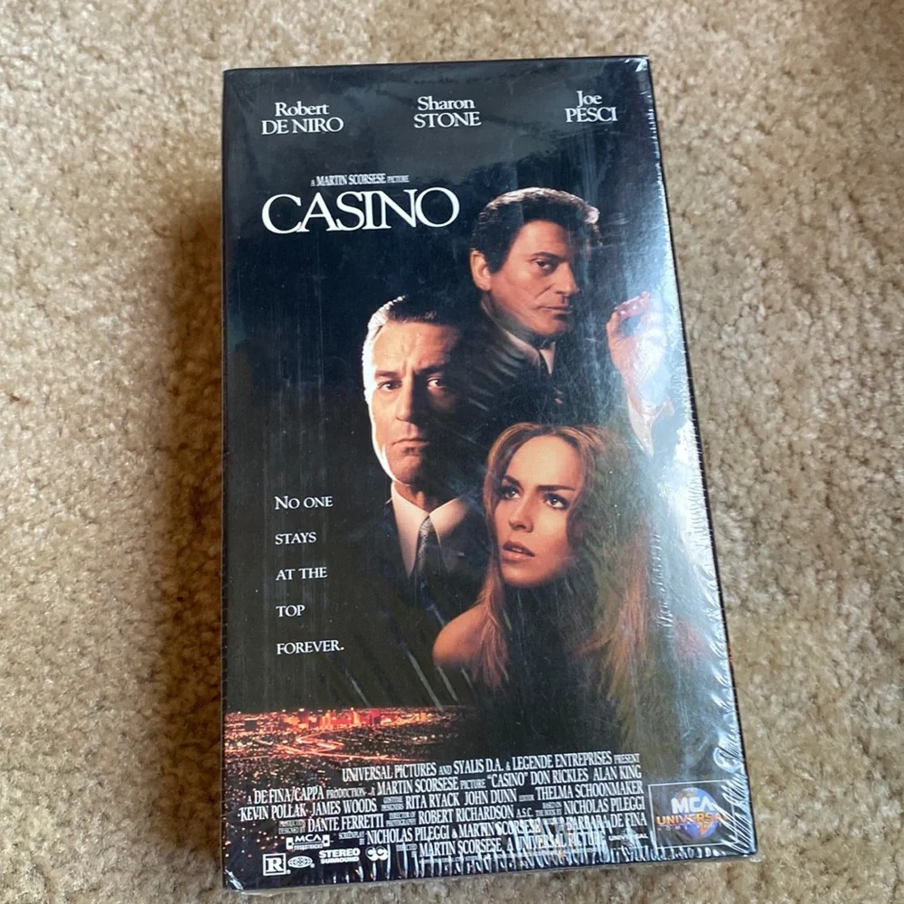Sealed Casino VHS Tape | Casino | - Picture 1 of 3